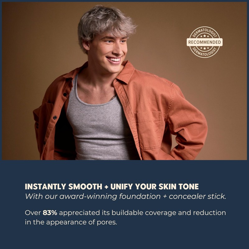 NuNorm Quick Cover Stick | Lightweight Foundation + Concealer For