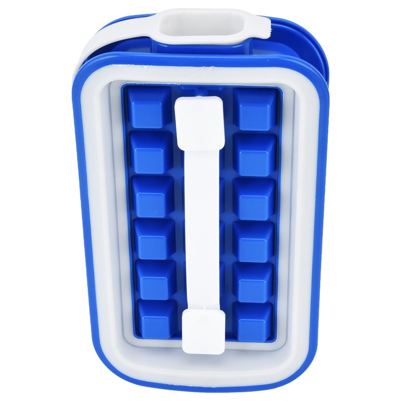 Ice Cube Tray Stretchable Easily Cleaning Saving Space Ice Making