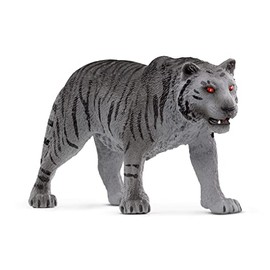 schleich 72209 Tiger Black Friday, from 3 Years, Wild Life Toy Figure, 6 x 3 x 7 cm