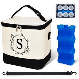 Anverion Cooler Travel Bag with Ice Pack, Cooler Travel Bag with Shoulder Strap