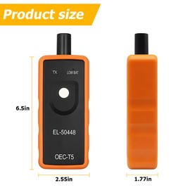 KHGUZ Car TPMS Relearn Tool for GM, OEC-T5 EL-50448 Auto Tire Pressure Sensor Activation Tool, Vehicle Tire Pressure Monitor System Reset Accessories, Compatible with GM Series Vehicles