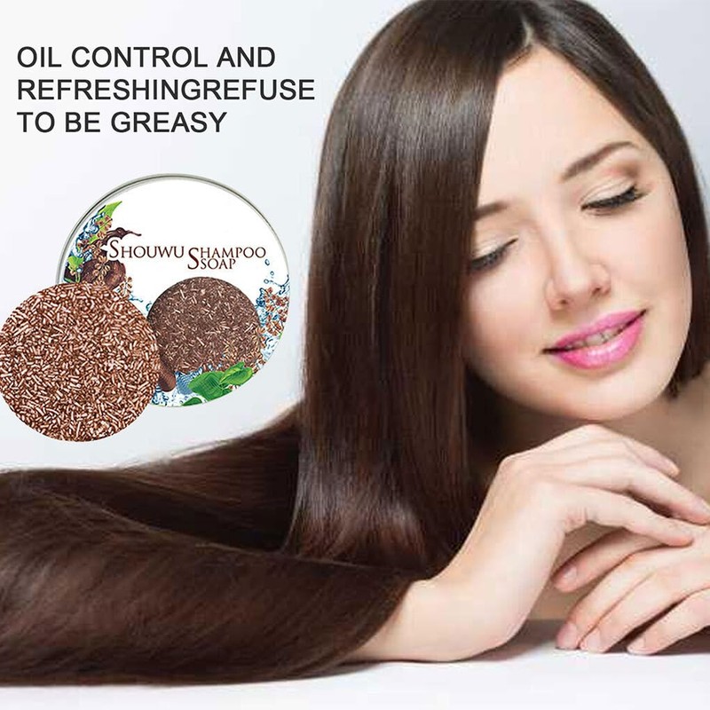 SUIOPPYUW Hair Darkening Shampoo Bar - Solve Hair Problems With