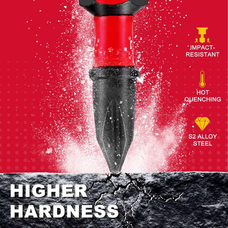 Premium Box of 30 Phillips PH2 Impact Rated 25mm Screwdriver