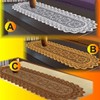 MforStyle Table Runner Lace White or Brown or Antique Gold