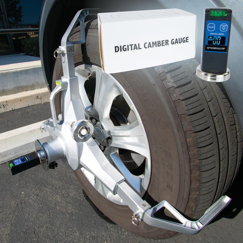 Digital Camber Caster Alignment Tool - Magnetic Caster Camber Gauge
