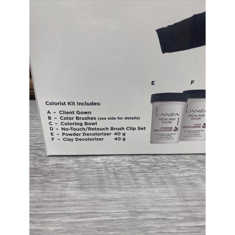 L’ANZA Lanza Colorist Kit Client Gown, Brushes, Brush Clips &
