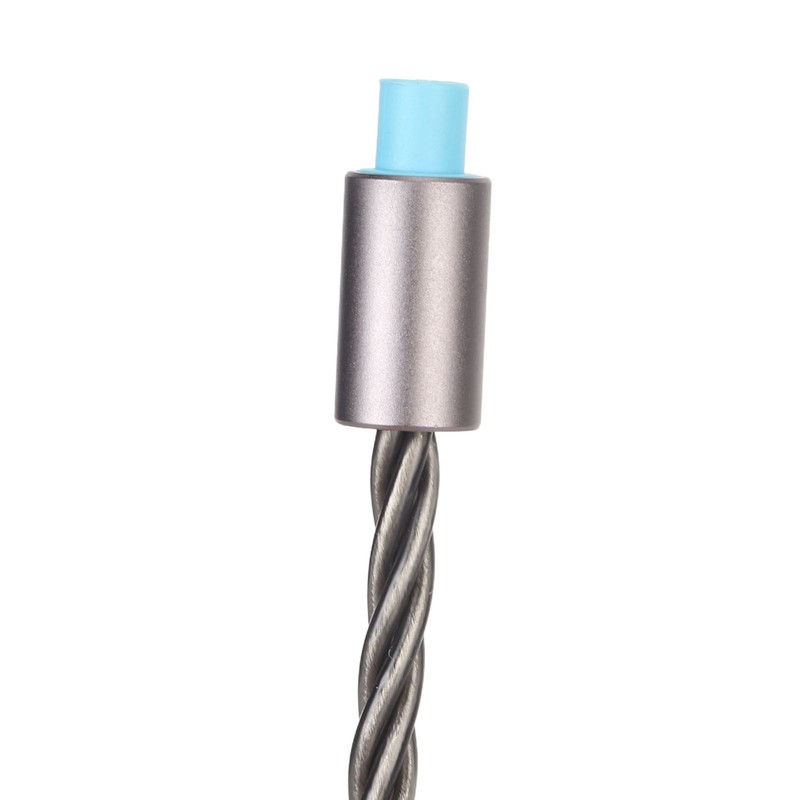 2Pin Sound Cable 3 in 1 Silver Plated Copper Cable