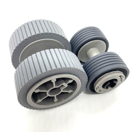 CeaMere Fi-6130 Replacement Scanner Pick Roller Brake Roller for Fujitsu Fi-6130 Fi-6125 Fi-6225 Fi-6130z Fi-6140 Fi-6140Z Fi-6230 Fi-6240Z