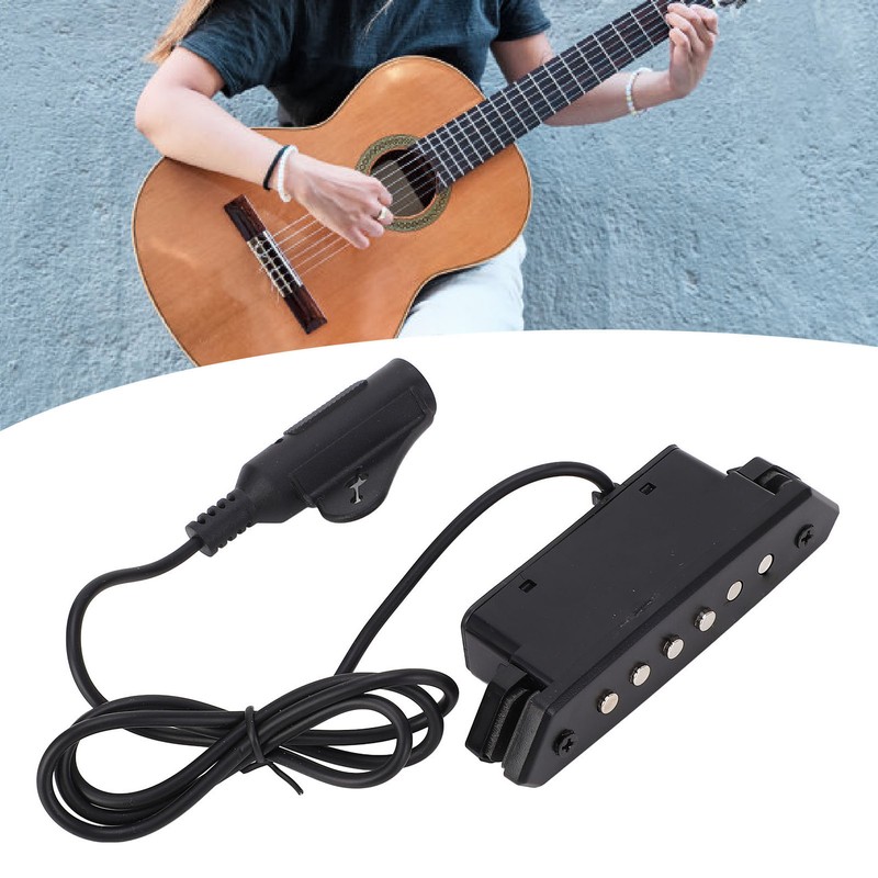 Acoustic Guitar Soundhole Pickup Humbucker Passive Soundhole Pickup for 39
