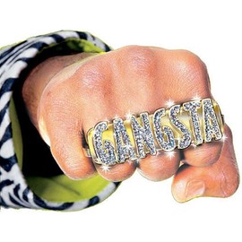 Rubie's Adult Gangsta Costume Ring