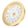 Gatuida Round Hygrometer for Guitar Violin Care Portable Humidity Measurement