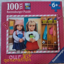 Ravensburger Our Generation Ravensburger Puzzle School 100 XXL Pieces 19” x 14” 6+ New in Box