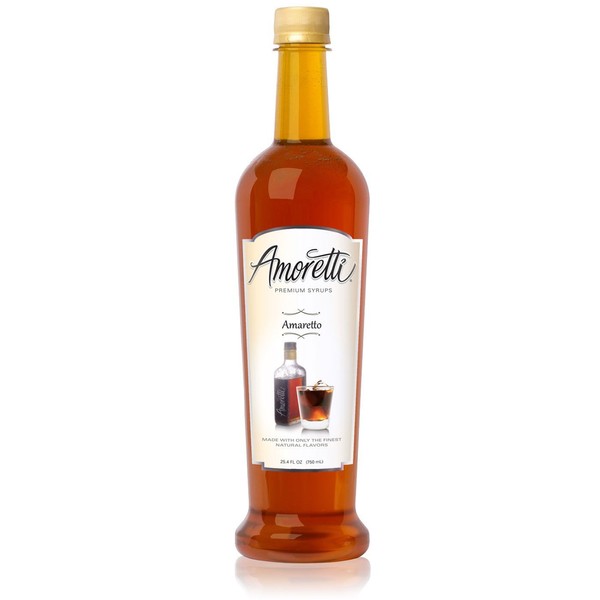 Amoretti Premium Syrup, Amaretto, 25.4 Ounce
