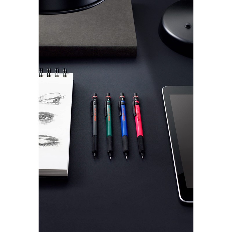 rOtring 500 Mechanical Pencil 0.5mm Red Barrel