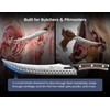 SYOKAMI Butcher Breaking Knife for Meat Cutting, 10.5 Inch Japanese