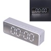 EG-010 Bluetooth Clock Speaker with LED Mirror Portable Drop Proof