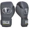 Huracan Premium Boxing Gloves Black Satin 14oz – Velcro