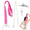 Zipper Helper Pull for Dresses with Removable Clip Dress Zipper