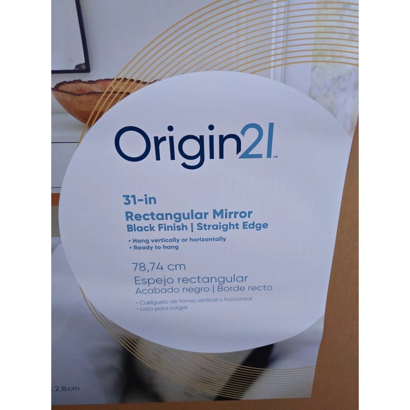 Origin 21 Origin 21 22-in W x 31-in H Black
