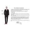 Braveman Men's Two Piece Classic Regular Fit Suits Jacket and