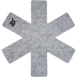 WMF Pot and Pan Protectors, 2 Pieces, Protection Mat from Scratches and Dents, Protector Made of Plastic Fleece, Suitable for All Sizes