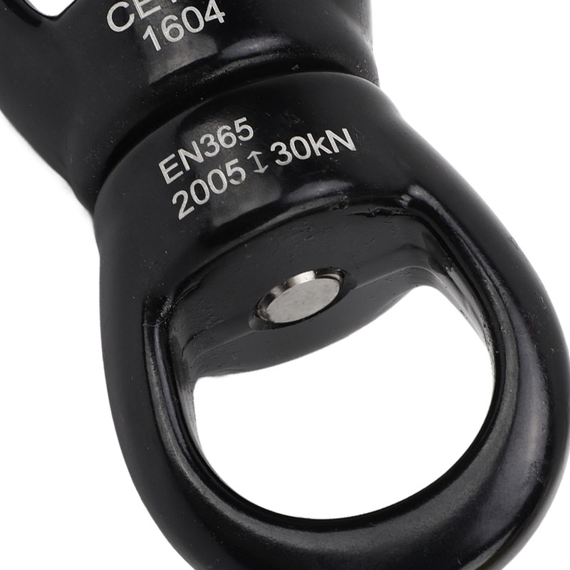Swing Swivel Hook Stainless Steel 360° Rotatable Wear Resistant Black