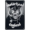 Motörhead England Sheet Metal Signs Standard