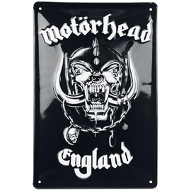 Motörhead England Sheet Metal Signs Standard