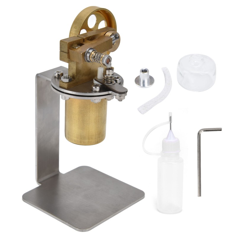 Mini Steam Engine Desktop Mechanical Stirling Engine Model for Physical