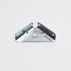Merriway BH00029 (10 Pcs) BZP Steel Corner Brackets Braces Plates,