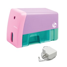 Sonic EK-7018-P Pencil Sharpener, Easy Peegee, Electric Pencil Sharpener, Pink