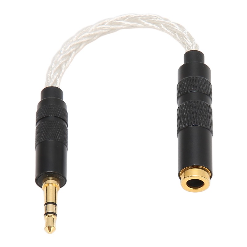 4.4mm Balanced Female to 3.5mm Stereo Male Adapter Cable Gold