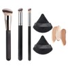 Make Up Pinsel Set, 3 Stück Schminkpinsel Puderpinsel Makeup Brushes