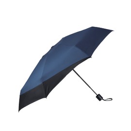 mabu SMV-41502 Folding Umbrella, Long Back, Special Ribs, Lightweight, Fiberglass, Indigo, Blue, Stretchable, Ribs, 25.6 inches (65 cm), Bag Shield UV Mini