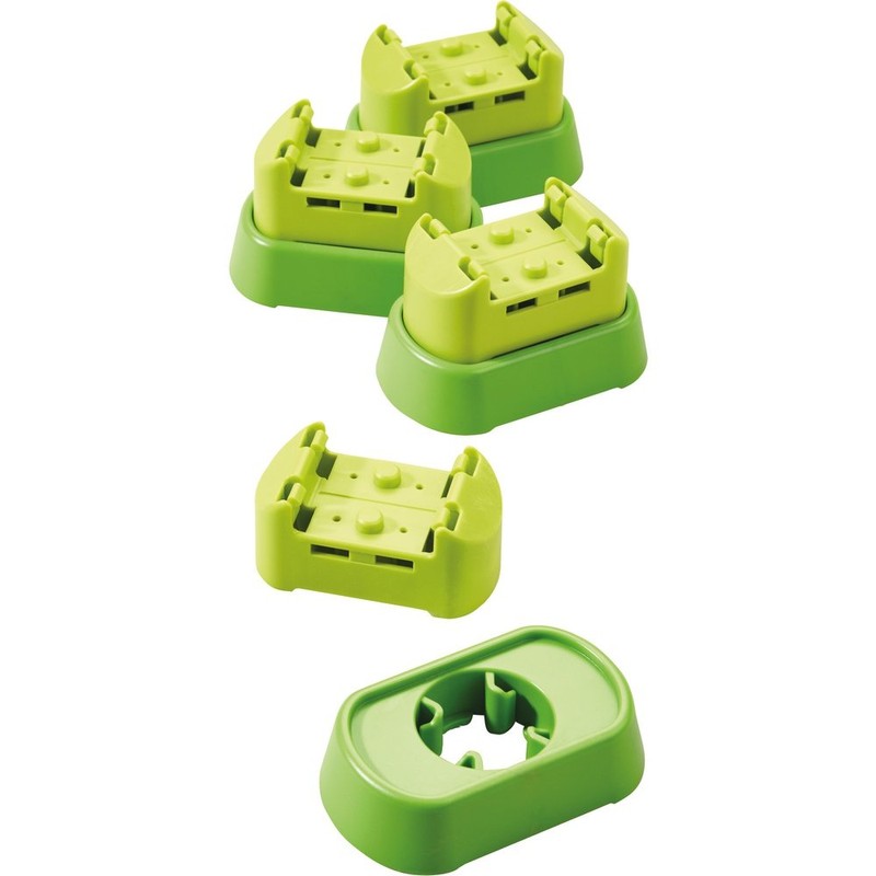 HABA Kullerbu Expansion Set - Connectors and Base - 8