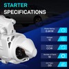 BDELI 19610 Starter Motor for Honda GXV530 GCV520 GCV530 GXV520