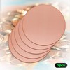 Uxney Round Copper Plate, 100 mm Diameter, 2 mm Thick