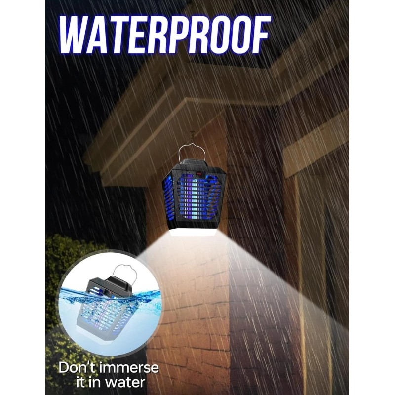 New Fi Bug Zapper Outdoor, Mosquito Zapper with LED Light,