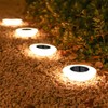1/4팩 태양광 지상등 14LED 방수 야외 경관등 LED 잔디등 정원