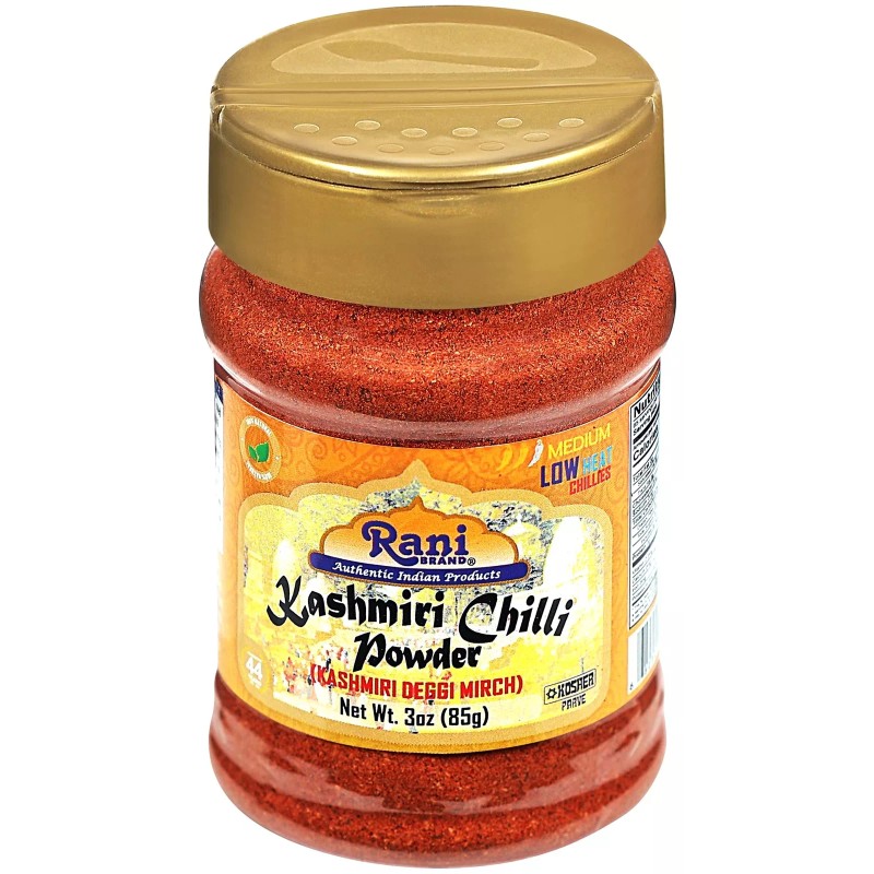 Rani Kashmiri Chilli Powder (Deggi Mirch, Low Heat) Ground Indian