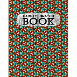 Fabric Swatch Book: A4-122page Organizer Journal for designers and artists