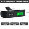 BAGAIL Digital Luggage Scale, 110lbs Hanging Baggage Scale with Backlit
