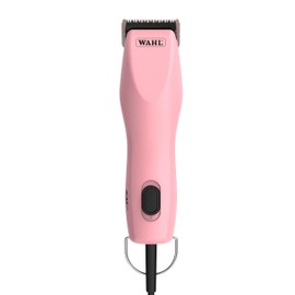 Wahl Pro Animal KM2+ Corded Clipper - Pet Clippers for Cats, Dogs & Horses - Premium Grooming Tools - 2 Speeds & 14-Foot Cord - Pink