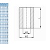 10X Plastic SPACERS M6 Thickness 2MM to 30MM ID 6MM