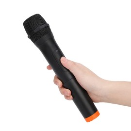 Tangxi VHF Microphone, Universal Handheld Karaoke Mic Speaker, Over 110 DB Outdoor Indoor Cordless Microphone System with USB Reciver for Singing, Karaoke, Speech,