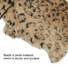 Pet Leopard Print Cloak Cute Retro Stylish Puppy Plush Jacket
