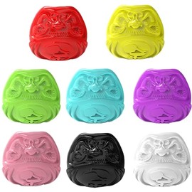 Tattoo Ink Cups with Base - Moricher 200 Pcs 8 Colors Disposable Plastic Tattoo Ink Caps Pigment Caps for Tattooing Makeup Container Cap Tattoo Accessory Tattoo Supplies