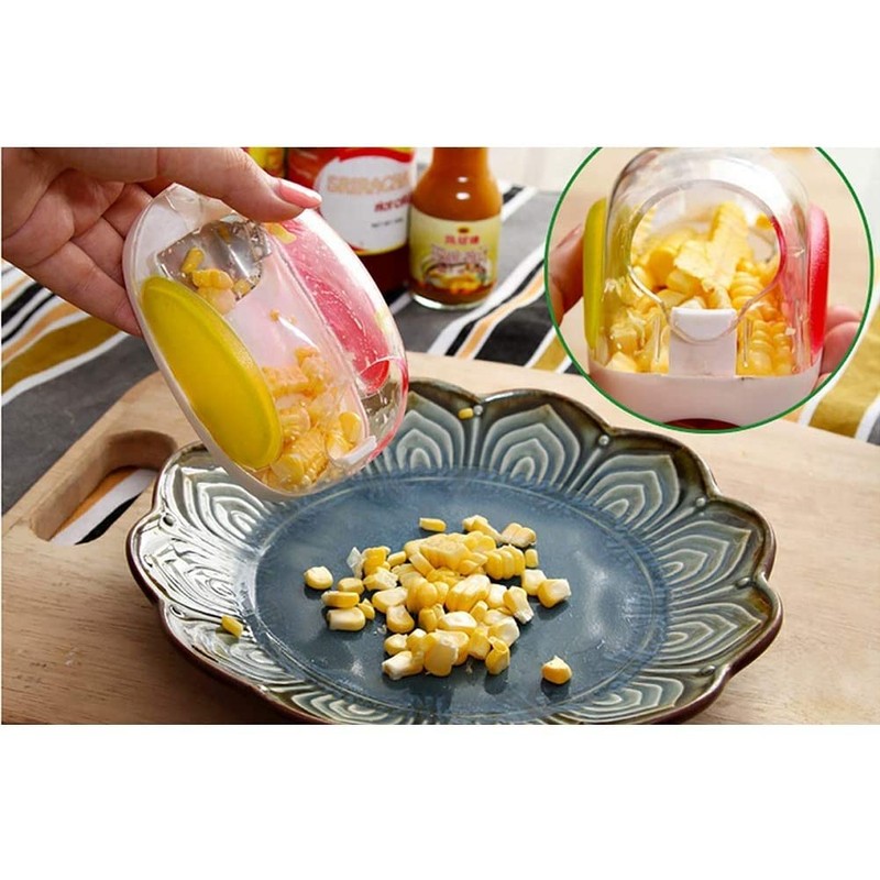 Itian Corn Stripper, Corn Peeler Handheld, Corn Cob Stripping Tool