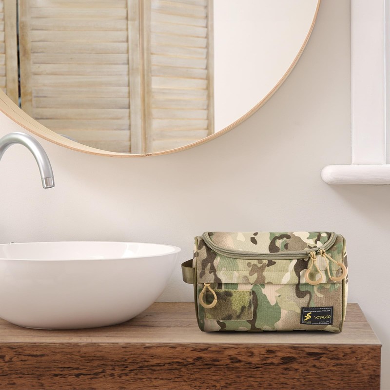 Tactical Toiletry Bag for Men, EDC Military Tool Bag, Camping