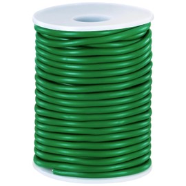 Kezidhp 3,5mm x 20mm Grüner Gartendraht Weich Pflanzendraht Bindedraht BlumendrahtBbonsai Draht Garten Draht Geeignet für DIY Band Kletterrosen und Gartenpflanzenhalter